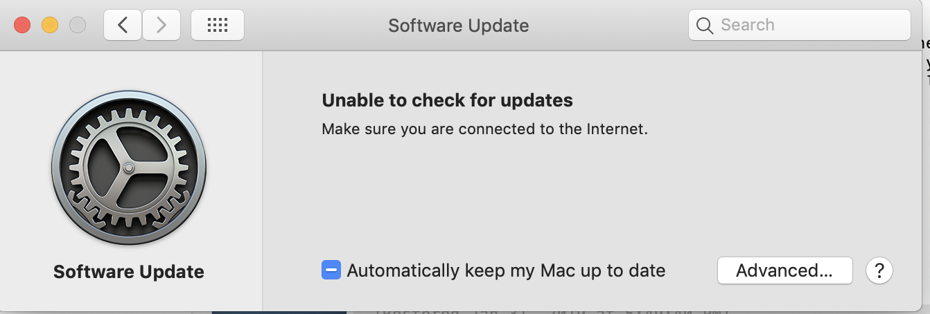 check a mac computer for updates